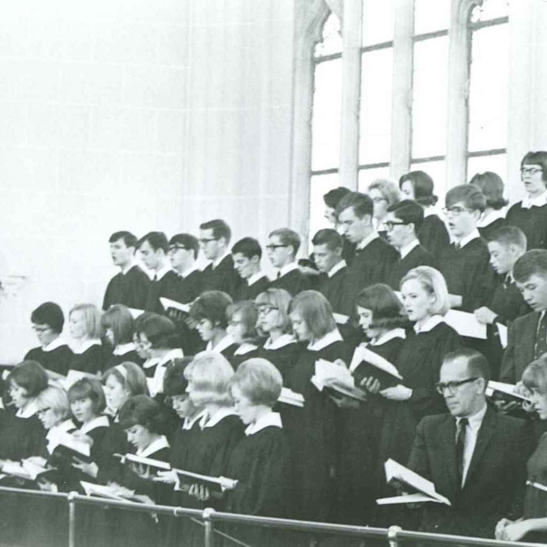 1960s choir - John Yarrington was choir director, might be high school choir