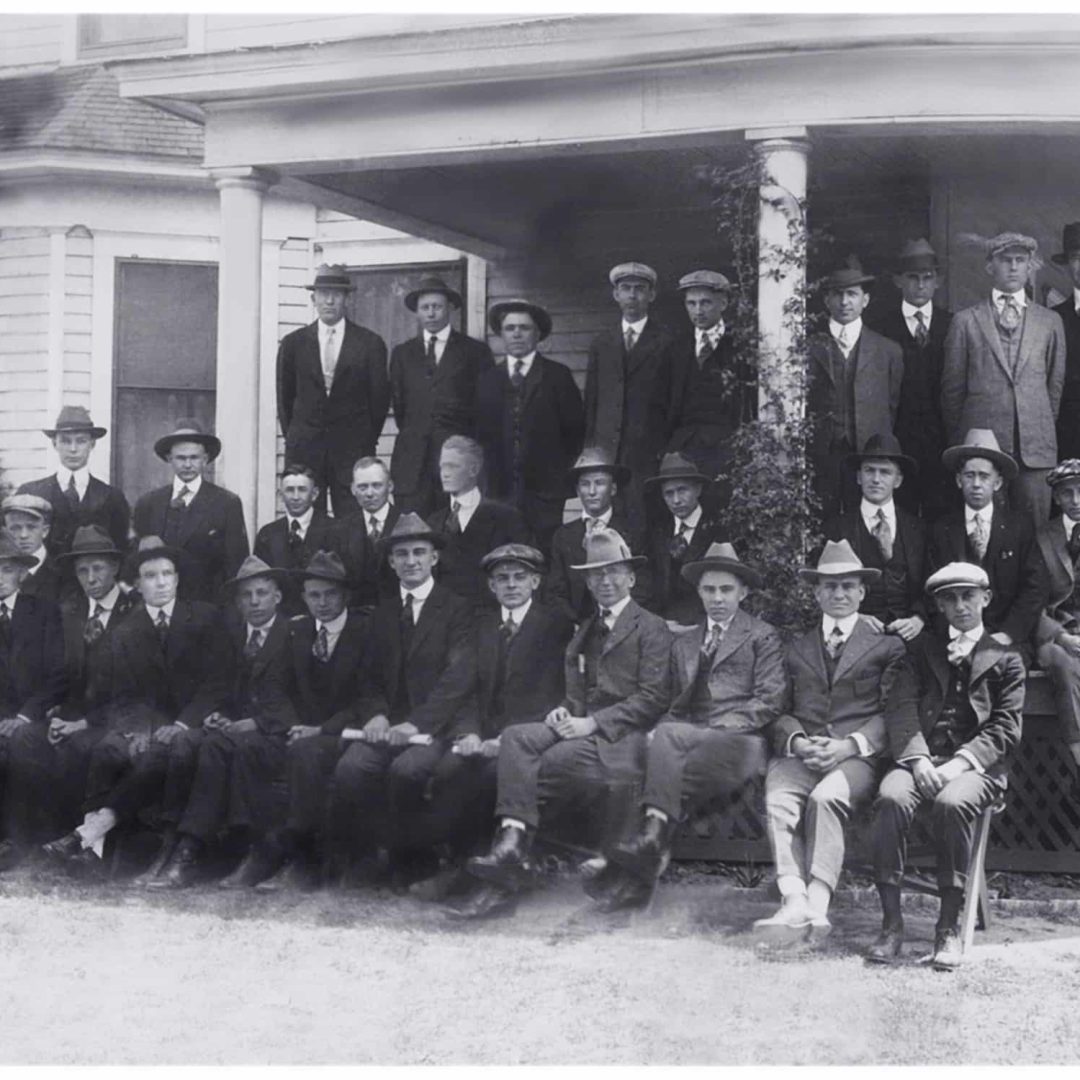 Restored Sooner Bible Class Photo 1920's